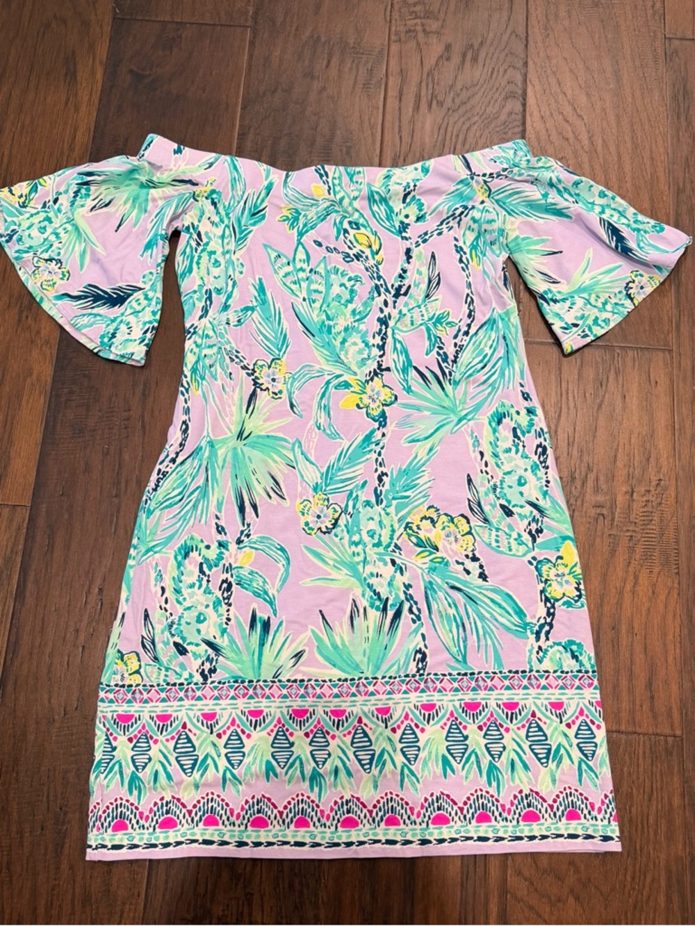 Lilly Pulitzer strapless dress